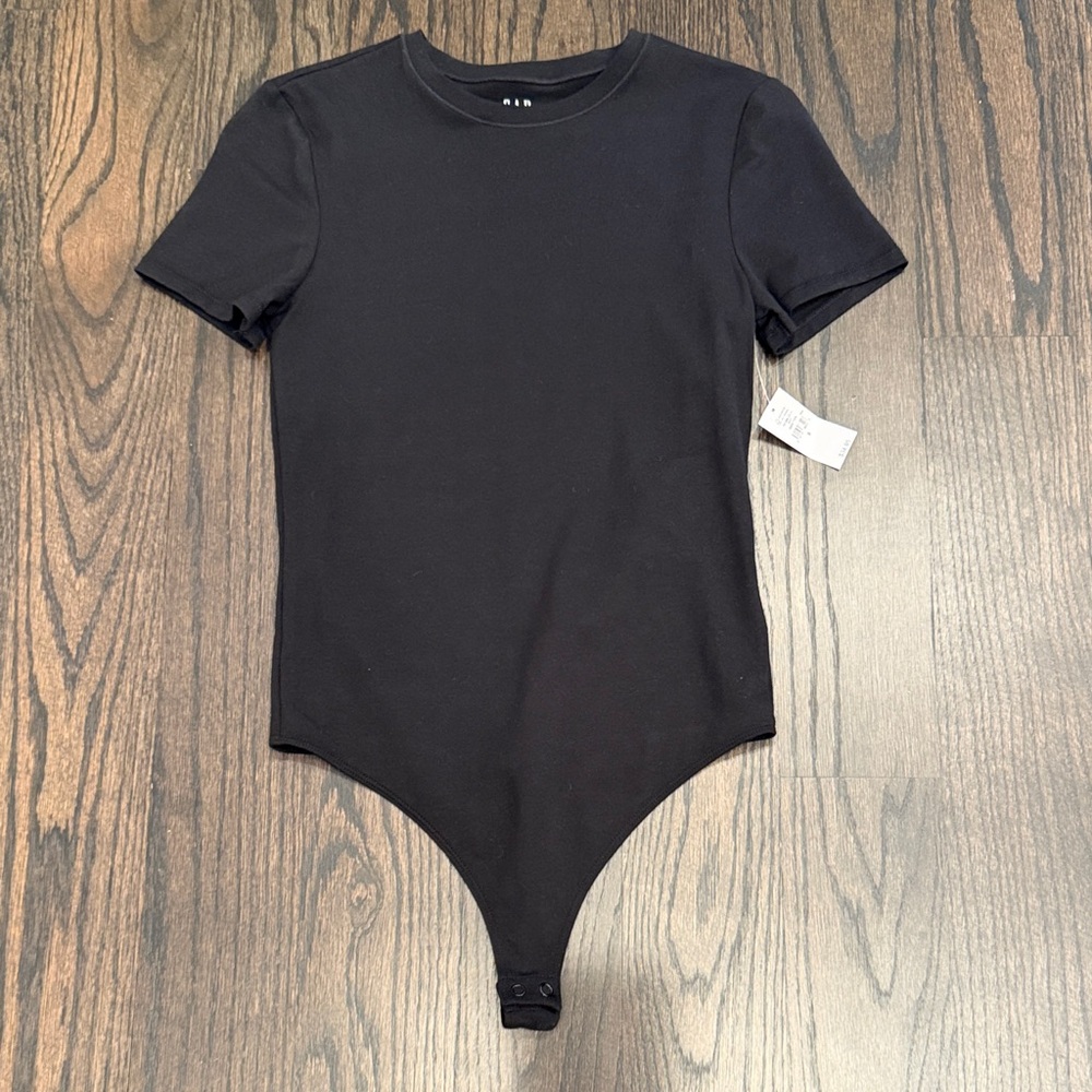 NWT Gap Short Sleeve Tee Thong Bodysuit